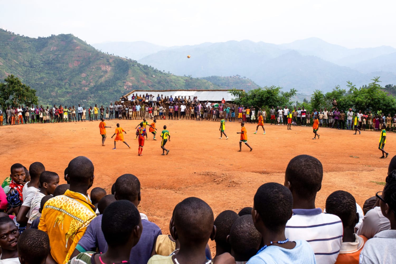 Fußballlspiel in Umoya